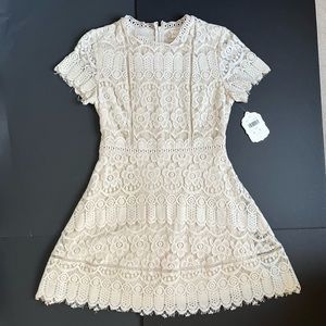 Altar’d State Short Sleeve Lace Dress